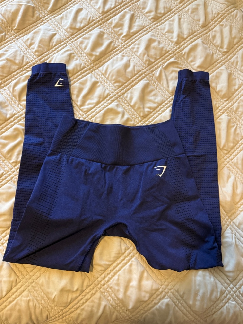 Gymshark  Navy Seamless High-Waist Leggings